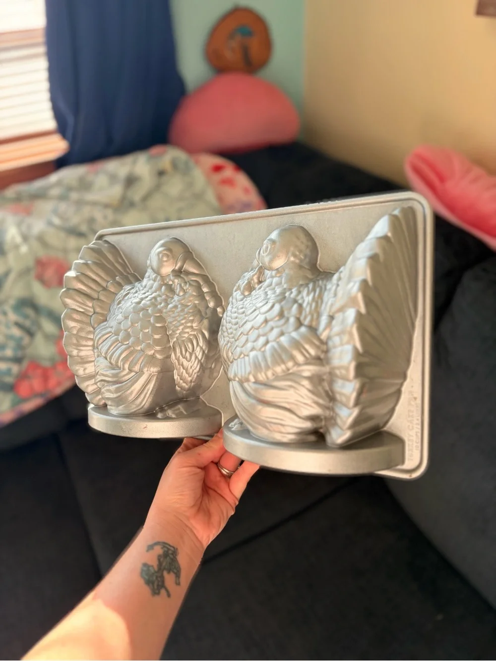 Nordic Ware Turkey Cake Mold Pan Seasonal Bakeware Kitchenware